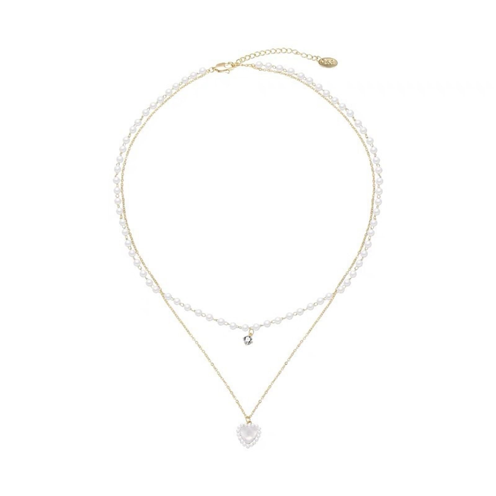 TianWlio Personnalisé Collier Argent Coeur Pendentif Ajustable Bijoux Pendentif Tendance Cadeau Fete des Meres Original Cadeaux Fête des mères pour Maman