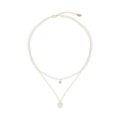 TianWlio Personnalisé Collier Argent Coeur Pendentif Ajustable Bijoux Pendentif Tendance Cadeau Fete des Meres Original Cadeaux Fête des mères pour Maman