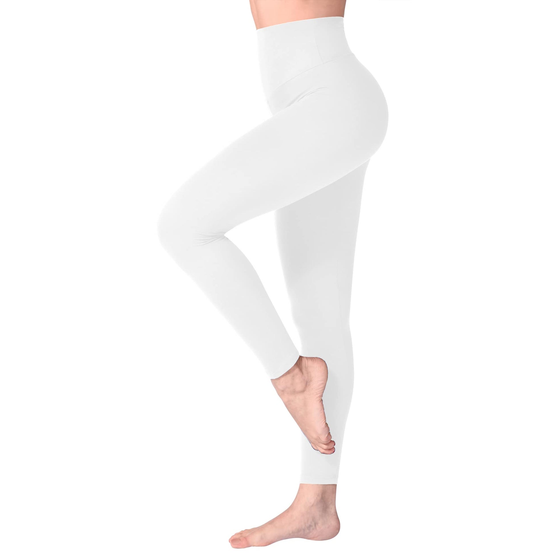 SINOPHANT Legging Femmes Pantalon de Sport, Jegging Taille Haute Femme Yoga Opaque Doux Grande Taille