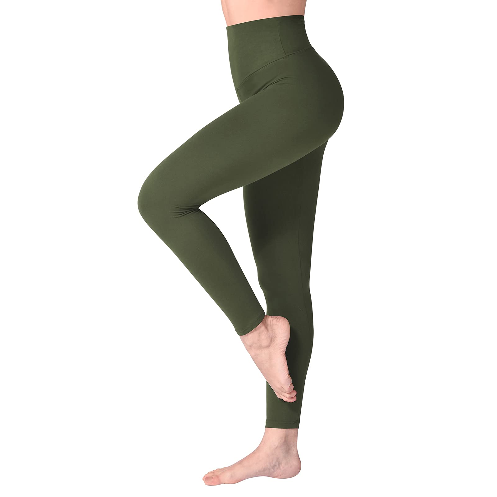 SINOPHANT Legging Femmes Pantalon de Sport, Jegging Taille Haute Femme Yoga Opaque Doux Grande Taille
