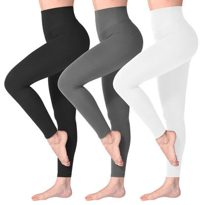 SINOPHANT Legging Femmes Pantalon de Sport, Jegging Taille Haute Femme Yoga Opaque Doux Grande Taille